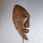 This is a Luba or Songye artist's Kifwebe mask, originating from the Democratic Republic of the Congo.